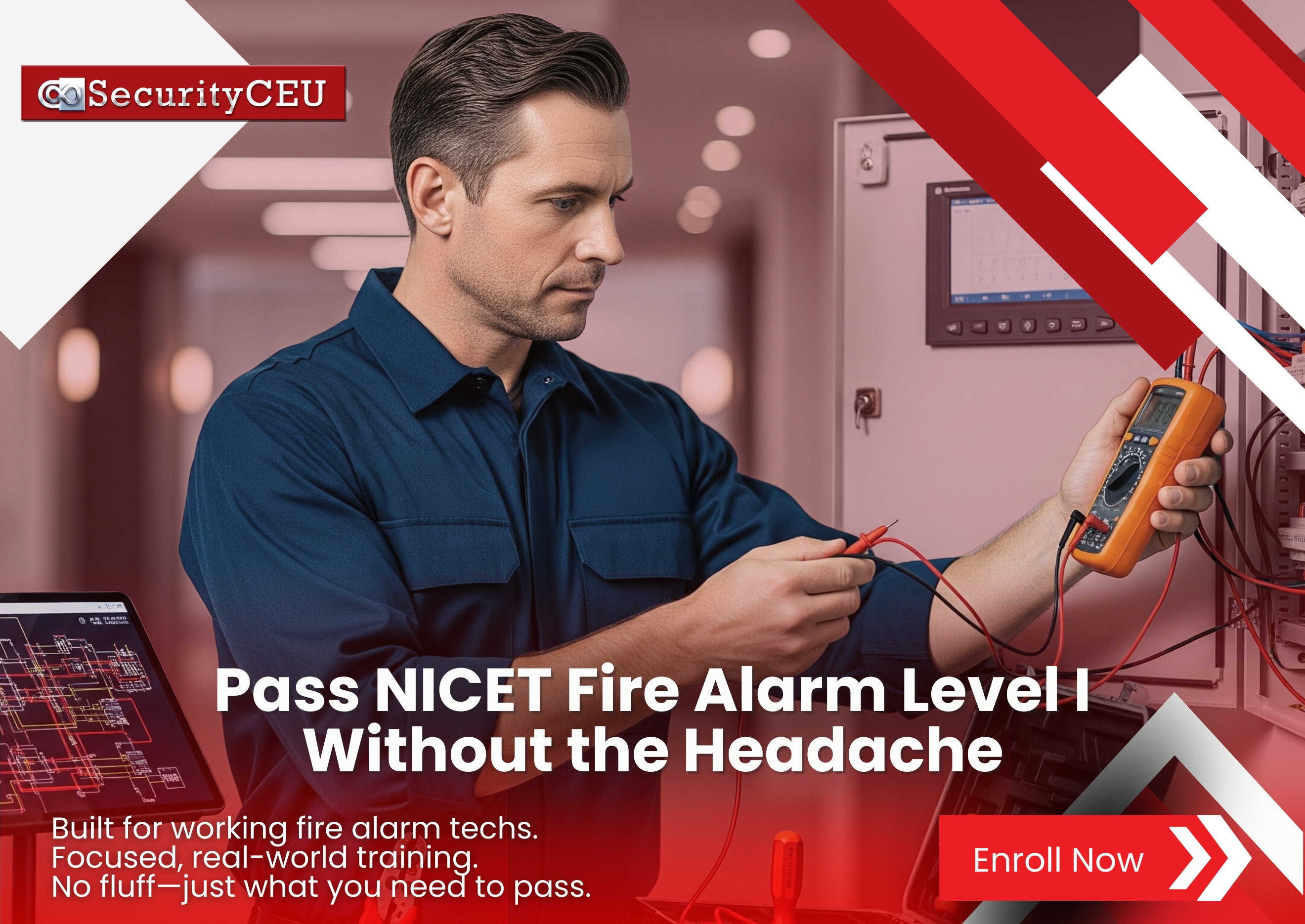 So You Want to Pass NICET Fire Alarm Level I?